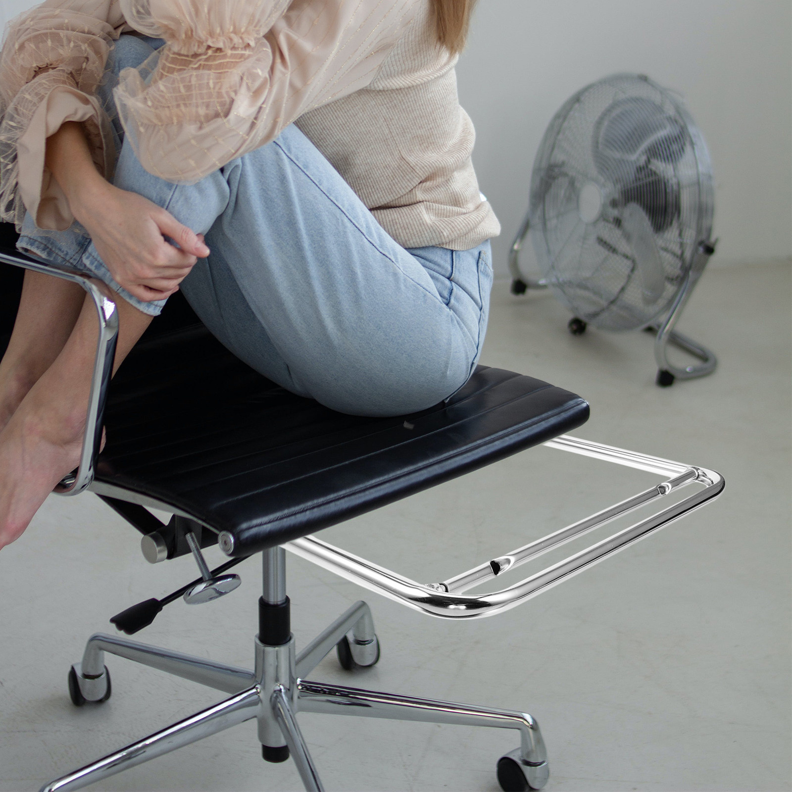 Stainless Steel Foot Rest Offi - Footrest Under Desk recension och pris