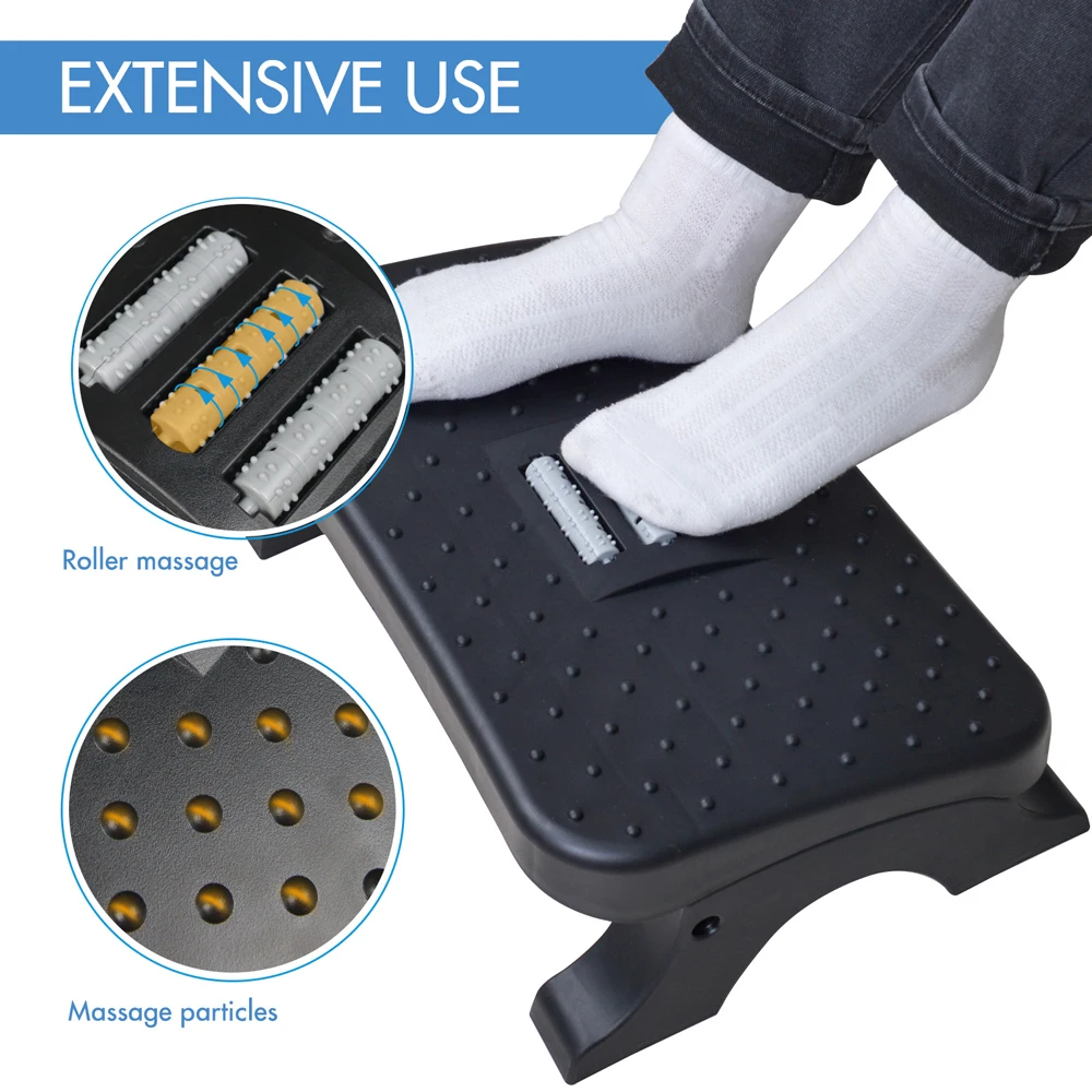 Ergonomic Under Desk Footrest  - Footrest Under Desk recension och pris