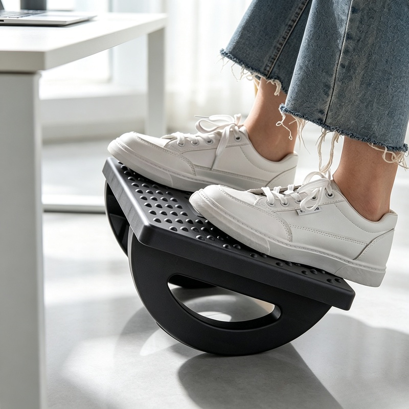 Ergonomic Under‑Desk Rocking F - Footrest Under Desk recension och pris