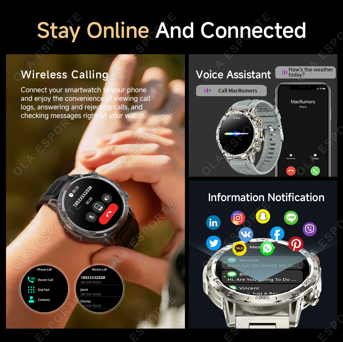 2026 New GPS Smartwatch Men AM - Phase Esports & Gaming Festival recension och pris